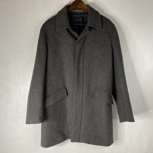 Banana Republic Other - Banana Republic Mens Sz Medium Gray Peacoat